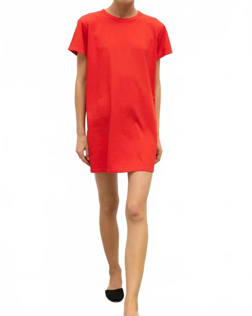 NEW LESET margo mini dress in cerise